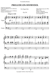 Prelude on Hyfrydol, Op. 214 (Organ Solo) by Vidas Pinkevicius