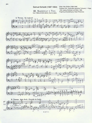 Magnificat Noni Toni by Samuel Scheidt