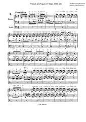 Prelude and Fugue in F Major, BWV 556