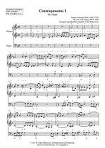 Contrapunctus I from the Art of the Fugue by J.S. Bach