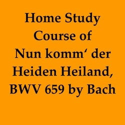 BWV 659 Home Study Course