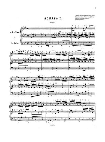 Trio Sonata in Eb Major, BWV 525 by Bach