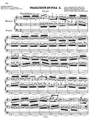 Toccata and Fugue in F Major, BWV 540 by J.S. Bach with fingering and pedaling