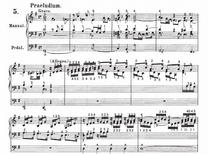 Prelude and Fugue in G Major, BWV 557