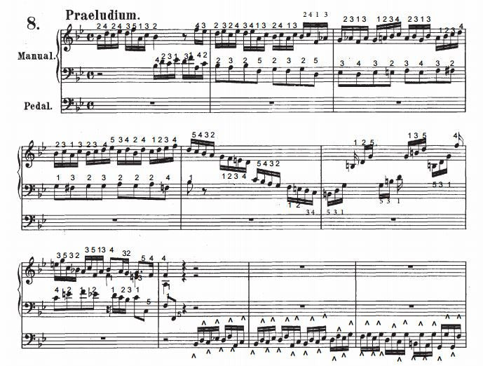 Prelude and Fugue in Bb Major, BWV 560