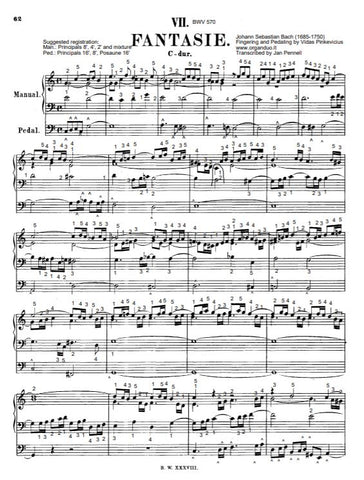 Fantasia in C Major, BWV 570 by J.S. Bach