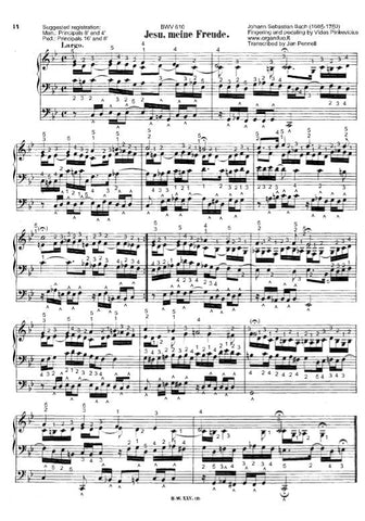 Jesu, meine Freude, BWV 610 by J.S. Bach