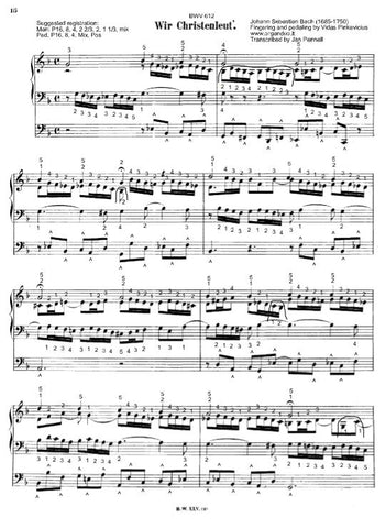 Wir Christenleut, BWV 612 by J.S. Bach