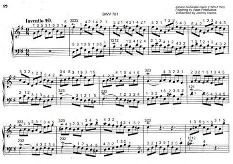 Two Part Invention No. 10 in G Major, BWV 781 by J.S. Bach