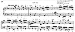 Two Part Invention No. 15 in B Minor, BWV 786 by J.S. Bach