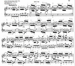 Three Part Sinfonia No. 4 in D Minor, BWV 790 by J.S. Bach with complete fingering