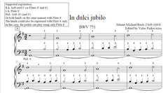 In dulci jubilo by Johann Michael Bach