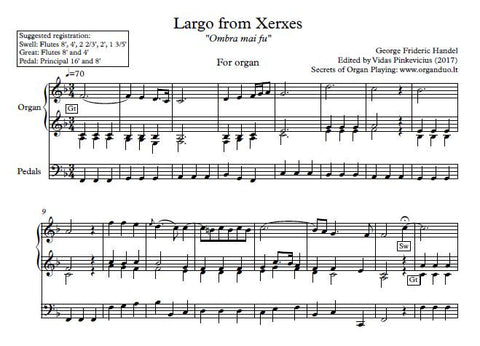 Handel Largo Practice Guide
