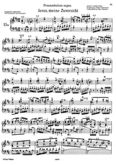 Jesus, meine Zuversicht by Johann Ludwig Krebs with fingering and transcribed continuo notation