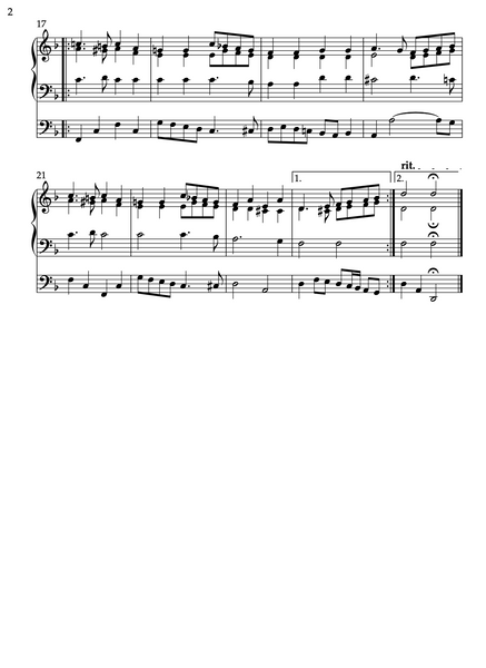 Ukrainian National Anthem for Organ solo (arr. by Vidas Pinkevicius, 2022)