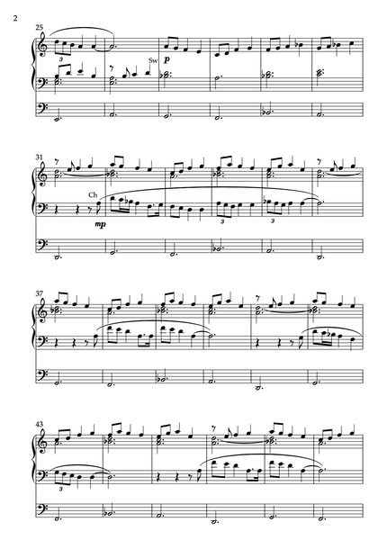 Meditation on Ukrainian Song "Homeland", Op. 84 (Organ Solo) by Vidas Pinkevicius (2022)