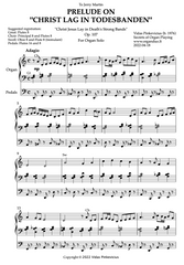 Prelude on "Christ lag in Todesbanden", Op. 107 (Organ Solo) - Vidas Pinkevicius (2022)