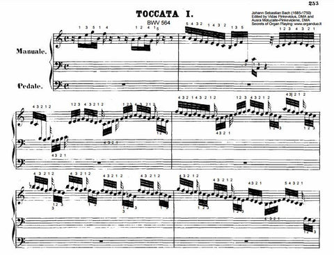 Toccata, Adagio, and Fugue in C Major, BWV 564 by Bach